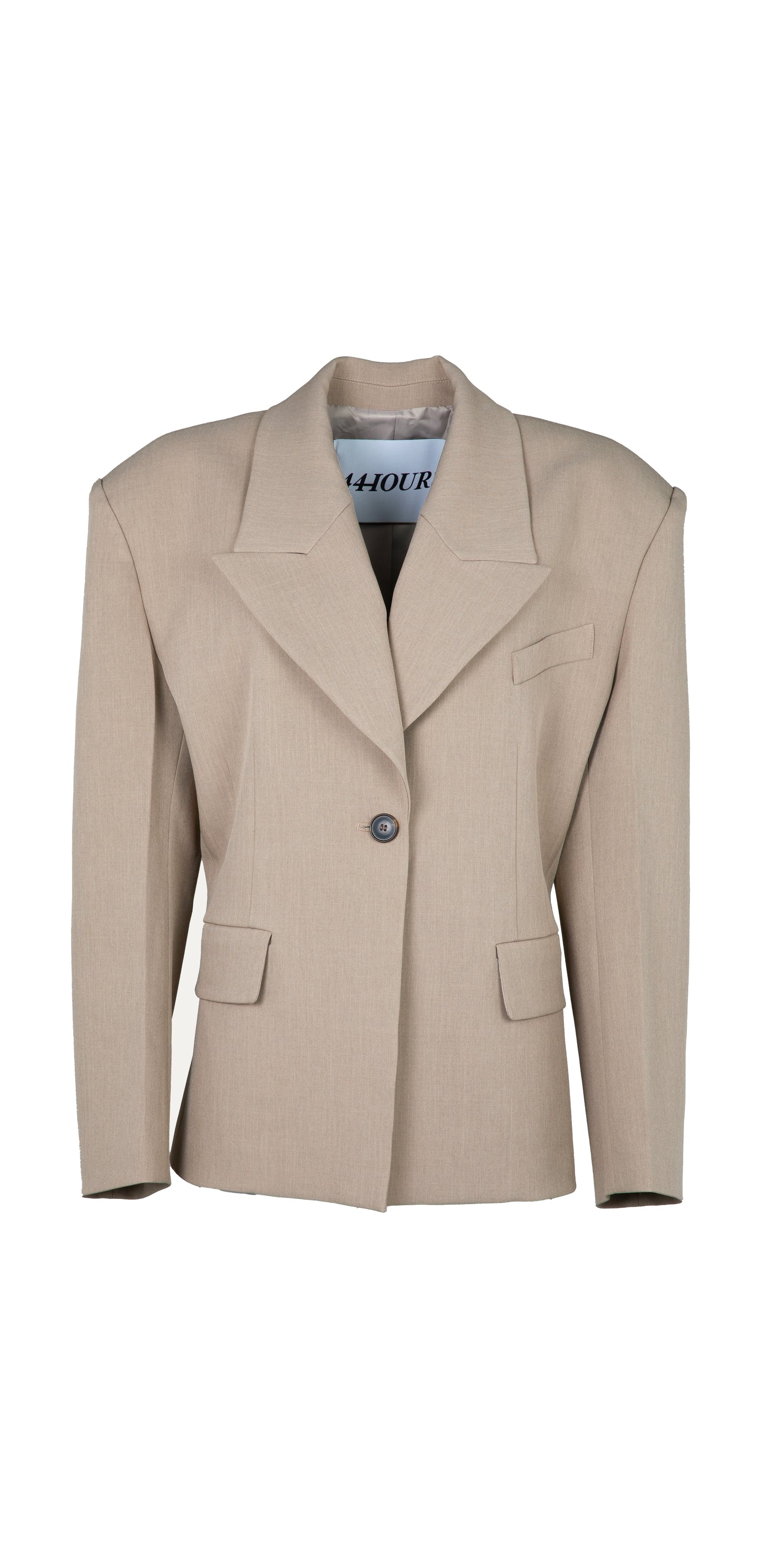 NARA STRUCTURED BLAZER BEIGE