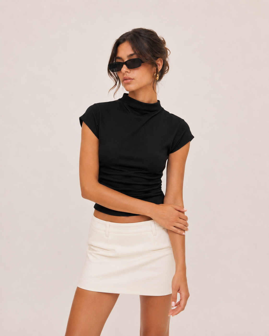 SCARLET TOP BLACK