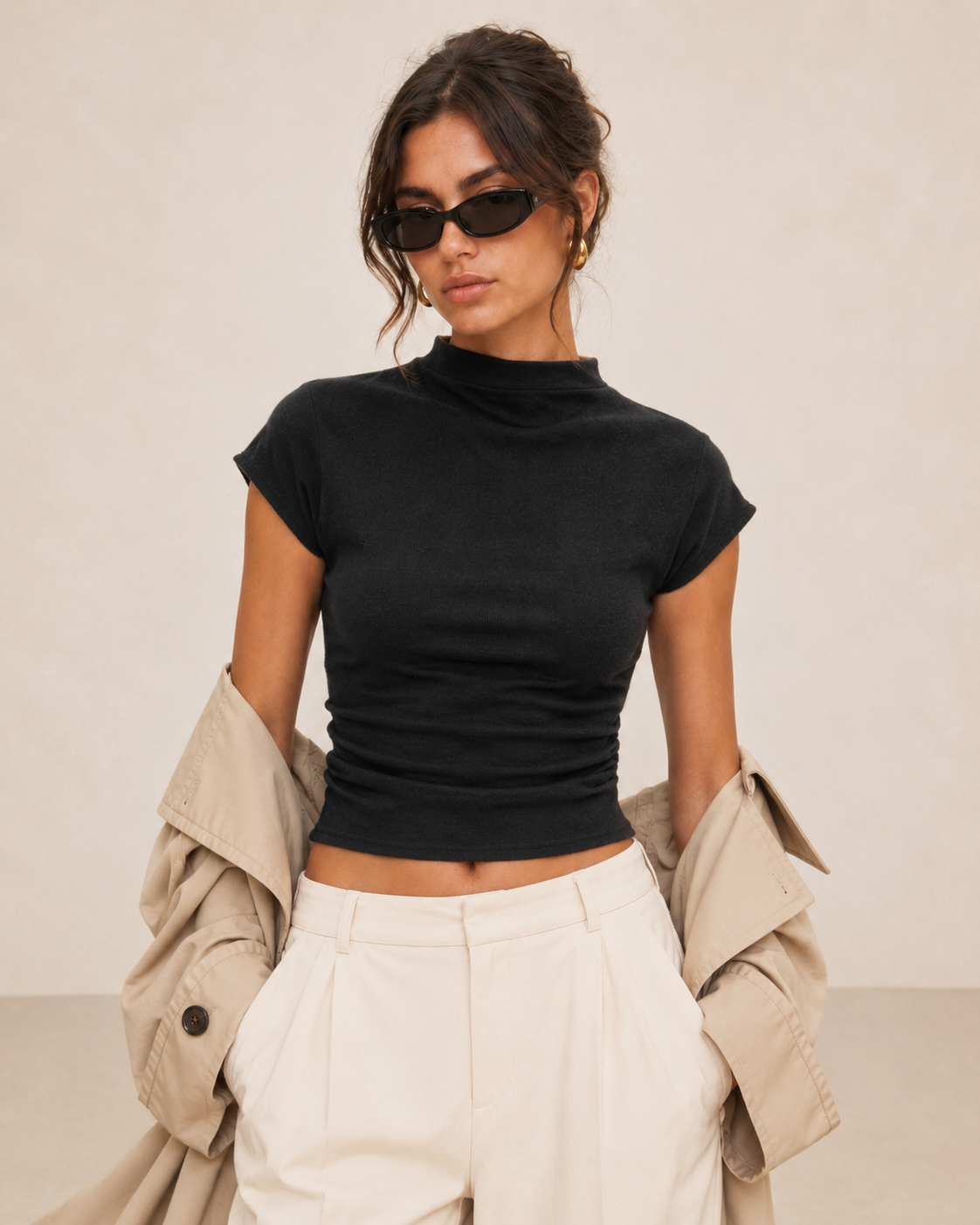 SCARLET TOP BLACK