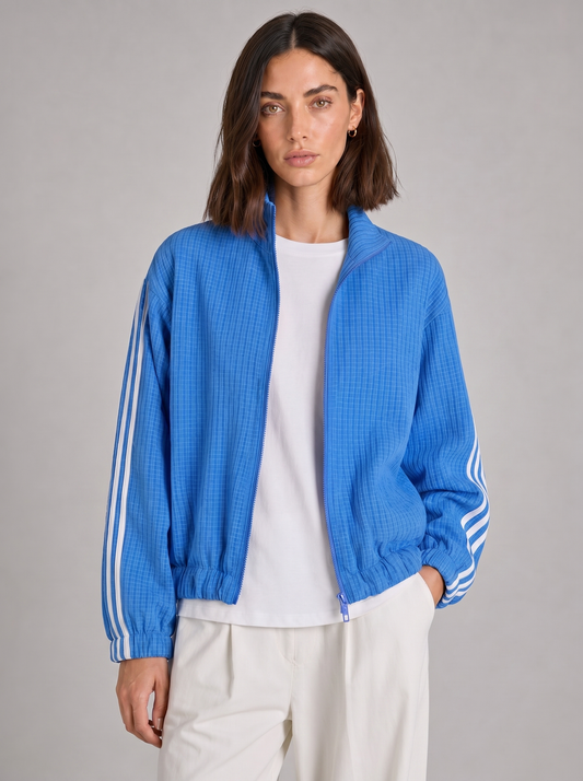 THE RIO LIGHTWEIGHT ZIP JACKET - BLUE