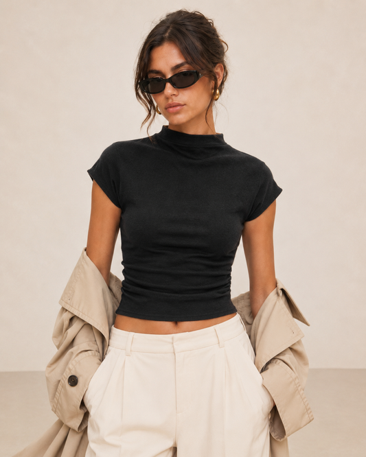 SCARLET TOP BLACK